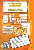 Vorschau - Arbeitsblätter - Englisch Herbst-Vokabeln – Flashcards & Wordcards für die Grundschule (autumn / fall) - Deckblatt