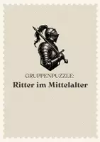 Vorschau - Arbeitsblätter - Ritter im Mittelalter (Gruppenpuzzle) - Deckblatt