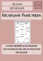 Vorschau - Stationenlernen - Religion: Kirchenjahr - Materialpaket - Seite 1