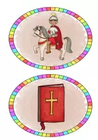 Vorschau - Bildkarten - Religion: Kirchenjahr - Tafelmaterial - Seite 2