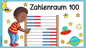 Vorschau - Fördermaterial/Inklusion - Zahlenraum 100 | Digitale Tafelbilder Zahlenraum 100 | Mathematik Klasse 2 - Seite 1