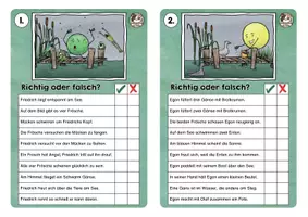 Vorschau - Spiele - Lesespiel Herbst - Richtig oder falsch? (Freiarbeit) - Seite 2