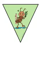 Vorschau - Poster - Wimpelkette Sachunterricht Ameisenklasse Klassenzimmer - Seite 1