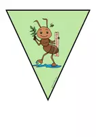 Vorschau - Poster - Wimpelkette Sachunterricht Ameisenklasse Klassenzimmer - Seite 2