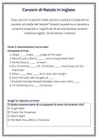 anteprima - Compiti in classe/Test - Raccolta di materiali Musica: canzoni di Natale in inglese - Pagina 2