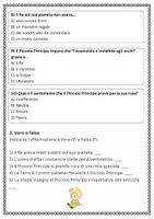 anteprima - Esercizi - Collegare i pianeti ai significati simbolici del racconto "il Piccolo Principe" - Pagina 3