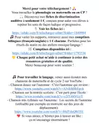 Aperçu - Inclusion - Comptine Au moment du yoga (maternelle, cycle 2, inclusion) - Page 1