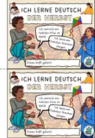 Vorschau - Arbeitsblätter - Mini-Heft - Ich lerne Deutsch - Der Herbst - Selbstlernheft für DaZ / DaF / Deutsch - Seite 1