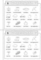 Vorschau - Arbeitsblätter - Mini-Heft - Ich lerne Deutsch - Der Herbst - Selbstlernheft für DaZ / DaF / Deutsch - Seite 3