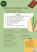 Vorschau - Arbeitsblätter - Rezeptkarte Dubai-Schokolade - Deckblatt