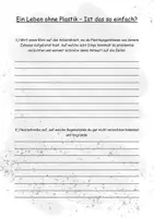 Vorschau - Arbeitsblätter - Schüler AB Plastik daheim und Plastikverzicht - Seite 3