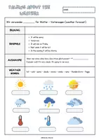 Vorschau - Arbeitsblätter - THE WEATHER: Spiel, Will-future, Vokabel - Seite 3