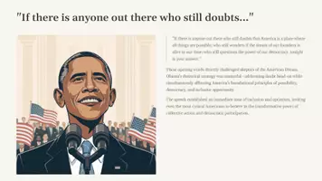 Vorschau - Arbeitsblätter - Materialpaket Englisch Oberstufe: USA – Politics, Culture & Society | Präsentationen & Klausur (American Dream, Gun Control, Obama) - Seite 1