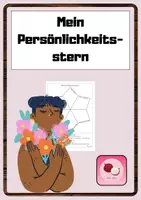 Vorschau - Arbeitsblätter - Persönlichkeitsstern / Ethik / Religion / Stärken und Schwächen - Deckblatt