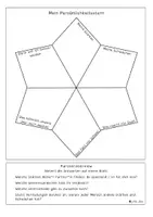 Vorschau - Arbeitsblätter - Persönlichkeitsstern / Ethik / Religion / Stärken und Schwächen - Seite 2