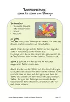 Vorschau - Arbeitsblätter - Herbst-Blätterigel basteln | Deko basteln im Herbst - Seite 1
