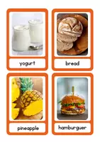 Vista previa - Hojas de trabajo - Vocabulary Food (Flashcards + Worksheets) 1º - 2º Primaria - página 2