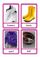 Vista previa - Unidades / Secuencias / Situaciones de Aprendizaje - Vocabulary Clothes (Flashcards + Worksheets) 1º - 2º Primaria - página 3