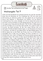 Vorschau - Arbeitsblätter - Leseverständnis - (Inhaltsangabe) Harry Potter und die Heiligtümer des Todes + Lösungen - Seite 2
