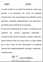 Vista previa - Refuerzo / NEE / Materiales de apoyo - DOSSIER SALUD MENTAL cast/catalán - página 3