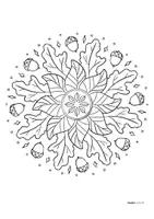 Vorschau - Mal- und Bastelvorlagen - 10 Herbst-Mandalas – Entspannung & Kreativität im Klassenzimmer - Seite 2