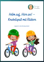 Vorschau - Arbeitsblätter - Helm auf- Hirn an- Logical in drei Niveaustufen - Deckblatt