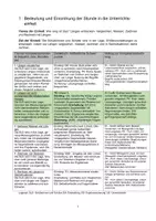 Vorschau - Stundenentwürfe - Unterrichtsentwurf Längen- Messen mit Körpermaßen - Deckblatt