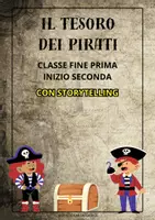 anteprima - Esercizi - MATEMATICA CLASSE SECONDA: IL TESORO DEI PIRATI - Pagina di copertina