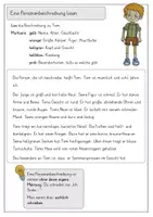 Vorschau - Unterrichtsreihen - Personenbeschreibung - Klasse 3 - Seite 1