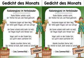 Vorschau - Anderer Materialtyp - Oktober Gedicht des Monats - Seite 1