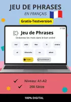 Vorschau - Fördermaterial/Inklusion - Französische Grammatik: Satzbau (Gratis-Testversion) - Deckblatt