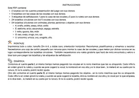 Vista previa - Juegos / Gamificación - ATRAPALETRAS: LA NORIA ENCANTADA - CONCIENCIA FONOLÓGICA - página 2