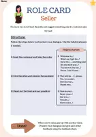 Vorschau - Stundenentwürfe - Role play: Ordering at a food stall (15 P.) - Seite 3