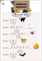 Vorschau - Arbeitsblätter - Materialpaket Englisch Halloween | Klasse 2–4 | Vocabulary, Speaking & Arbeitsblätter | Spiele & Übungen - Seite 2