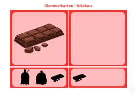 Vorschau - Stationenlernen - Klammerkarten Nikolaus - Seite 2