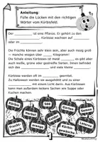 Vorschau - Mal- und Bastelvorlagen - WAS ist der KÜRBIS? Entdecken und ausmalen! - Seite 1