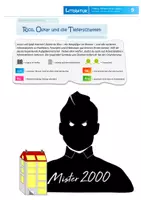 Vorschau - Arbeitsblätter - Rico, Oskar und die Tierferschatten - Aufgabenmaterial Kapitel 6-12 - Deckblatt