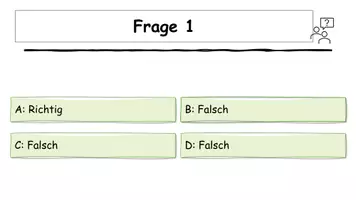 Vorschau - Interaktives Material - Vorlagen für ein Quiz als Präsentation - Deckblatt