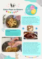 Vorschau - Arbeitsblätter - Cake-Pops zu Ostern Rezept Hauswirtschaft Arbeitslehre - Seite 1