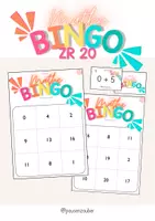 Vorschau - Spiele - Mathe-Bingo - Seite 1