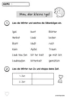 Vorschau - Arbeitsblätter - LESEN MEGA PAKET - Seite 1