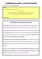 Vorschau - Merkblätter - HOW TO WRITE A REVIEW – Guide & Sample Answers (B2 First) - Seite 3