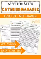Vorschau - Arbeitsblätter - Berufe: Methodensammlung - Lesetexte, MC und offene Fragen - Seite 1