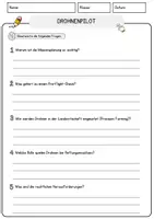 Vorschau - Arbeitsblätter - Drohnenpilot Beruf Arbeitsblätter mit Fragen + Lösungen Deutsch DaZ AB - Seite 3