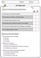 Vorschau - Arbeitsblätter - Entomologe Beruf Arbeitsblätter mit Fragen + Lösungen Deutsch DaZ AB - Seite 2