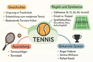 Vorschau - Arbeitsblätter - Arbeitsblatt "Tennis" + Onlineübung & MP3 + Mindmap + Infografik - Seite 2