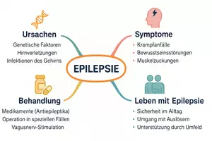 Vorschau - Arbeitsblätter - AB mit Fragen zum Thema "Epilepsie" + Lösungsblatt + Mindmap + Infografiken - Seite 3