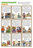 Vorschau - Spiele - Berufe Deutsch I DAZ Spiel Sprechanlässe - Quatschfragen - Seite 3