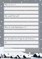 Vorschau - Unterrichtsreihen - Abschreibübung Winter in 7 Schul-Druckschriften "Es hat geschneit" (D-A-CH) - Seite 3