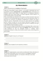 Vorschau - Arbeitsblätter - Zelltypen im Vergleich - Deckblatt